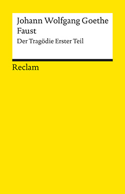 Goethe Johann Wolfgang Faust I Reclam Verlag